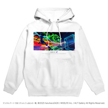 画像をギャラリービューアに読み込む, WOELFE HOKKAIDO デジタルアートで放つヴォルフェ会心の一撃 Graphic hoodie