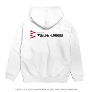 WOELFE HOKKAIDO スタートライン Graphic hoodie