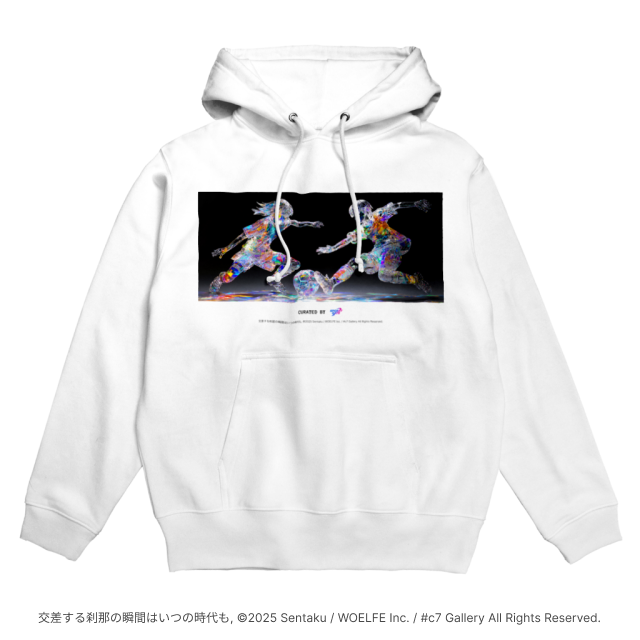 WOELFE HOKKAIDO 交差する刹那の瞬間はいつの時代も Graphic hoodie